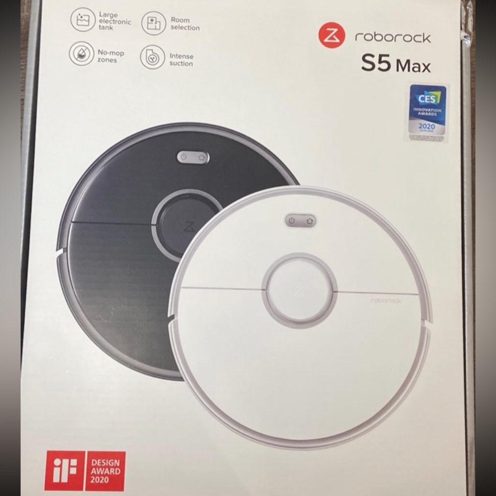 Roborock s5 max vacuum/mop